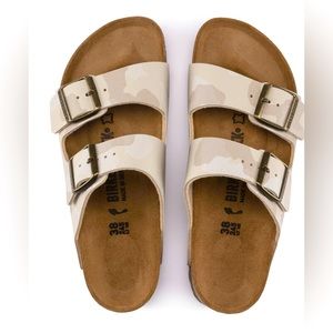 Birkenstock Arizona - Ladies Sand Camo 39 Narrow